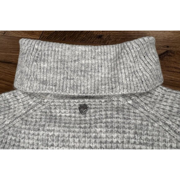 Kuhl Sienna Sweater Womens Small Knit Pullover Ribbed Cowl Neck Ash Gray - Picture 12 of 16